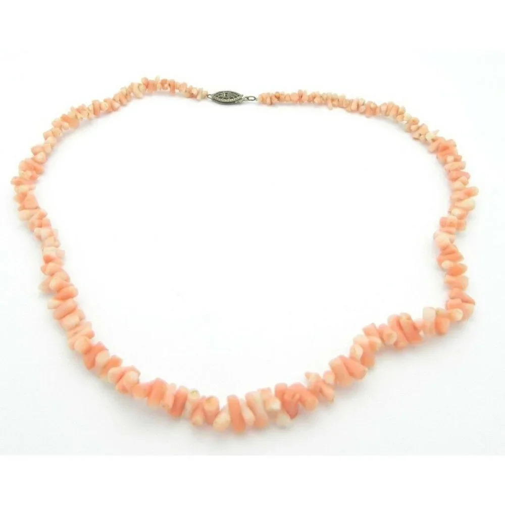 Antique Light Pink Small Branched Natural Coral